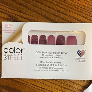 Color street nail polish strips